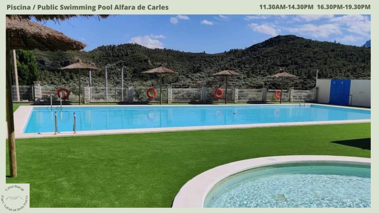 Casa Rural Parc Natural Els Ports Alfara de Carles Exterior foto
